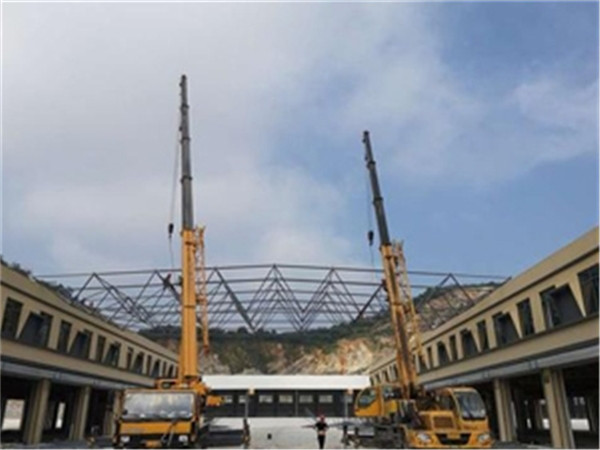 河西仓储物流网架生产厂家案例